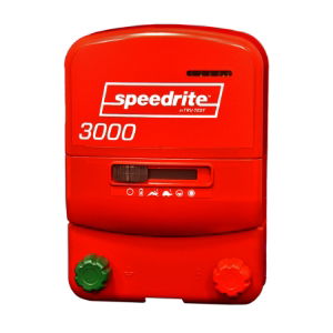 image of a 12v battery powered energizer for electric fencing
