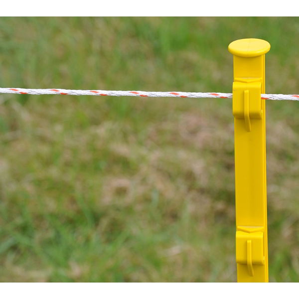 White Polybraid - In Use - Close Up