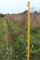 600m - Three-Line Lightweight Fence Kit YELLOW/BLUE