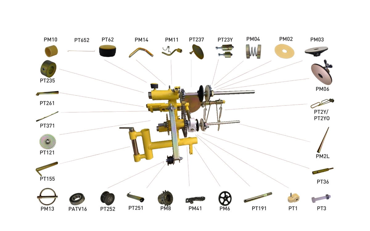 Spare Parts for Trailer Winder Body